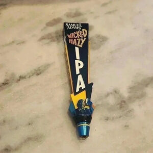 Samuel Adam's Wicked Hazy Ipa Beer handle tap
